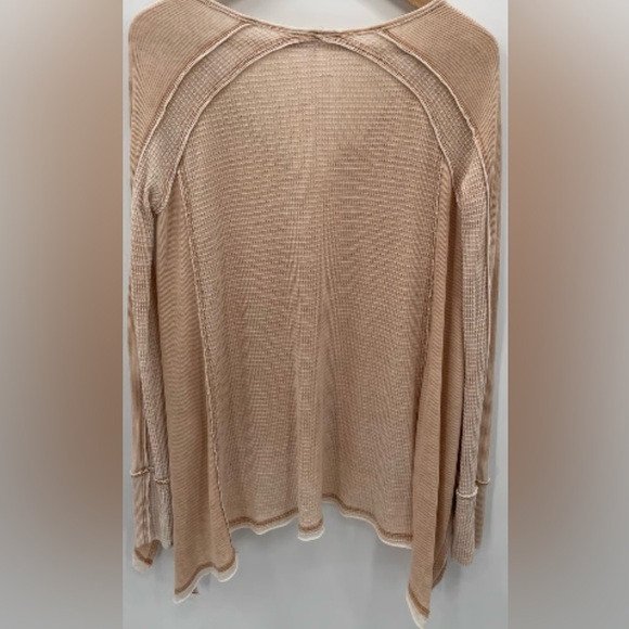 Free People Ribbed Tan Tunic - Picture 2 of 4